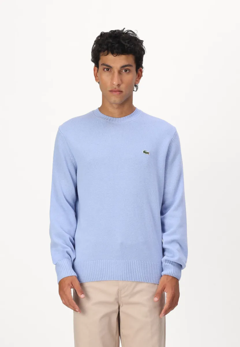 Strickpullover - light blue