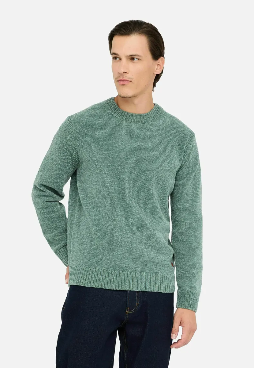 Strickpullover - light green
