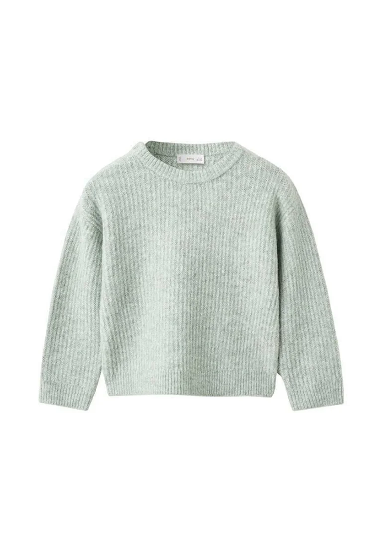 Strickpullover - light green