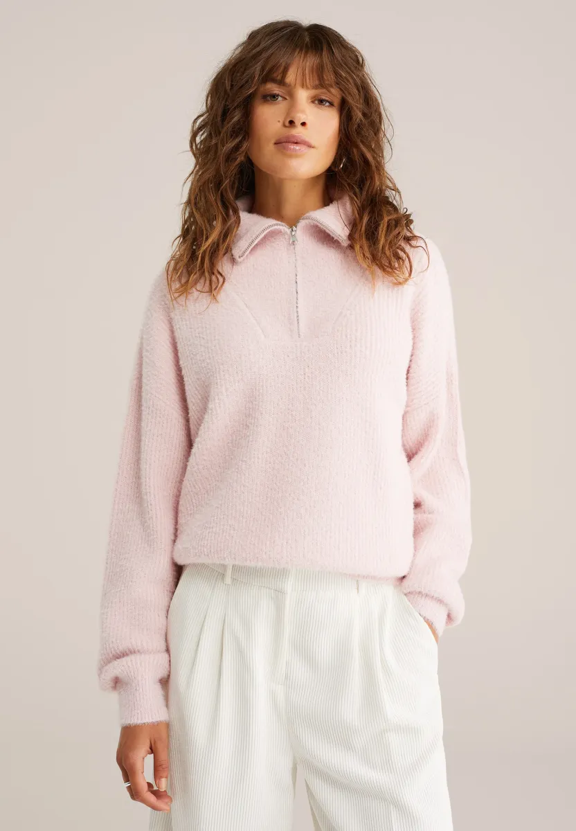 Strickpullover - light pink
