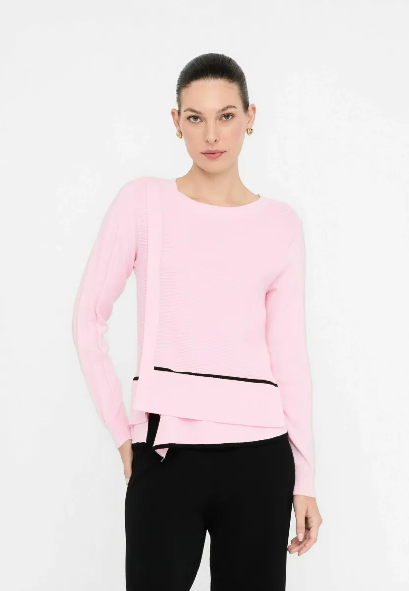Strickpullover - light pink