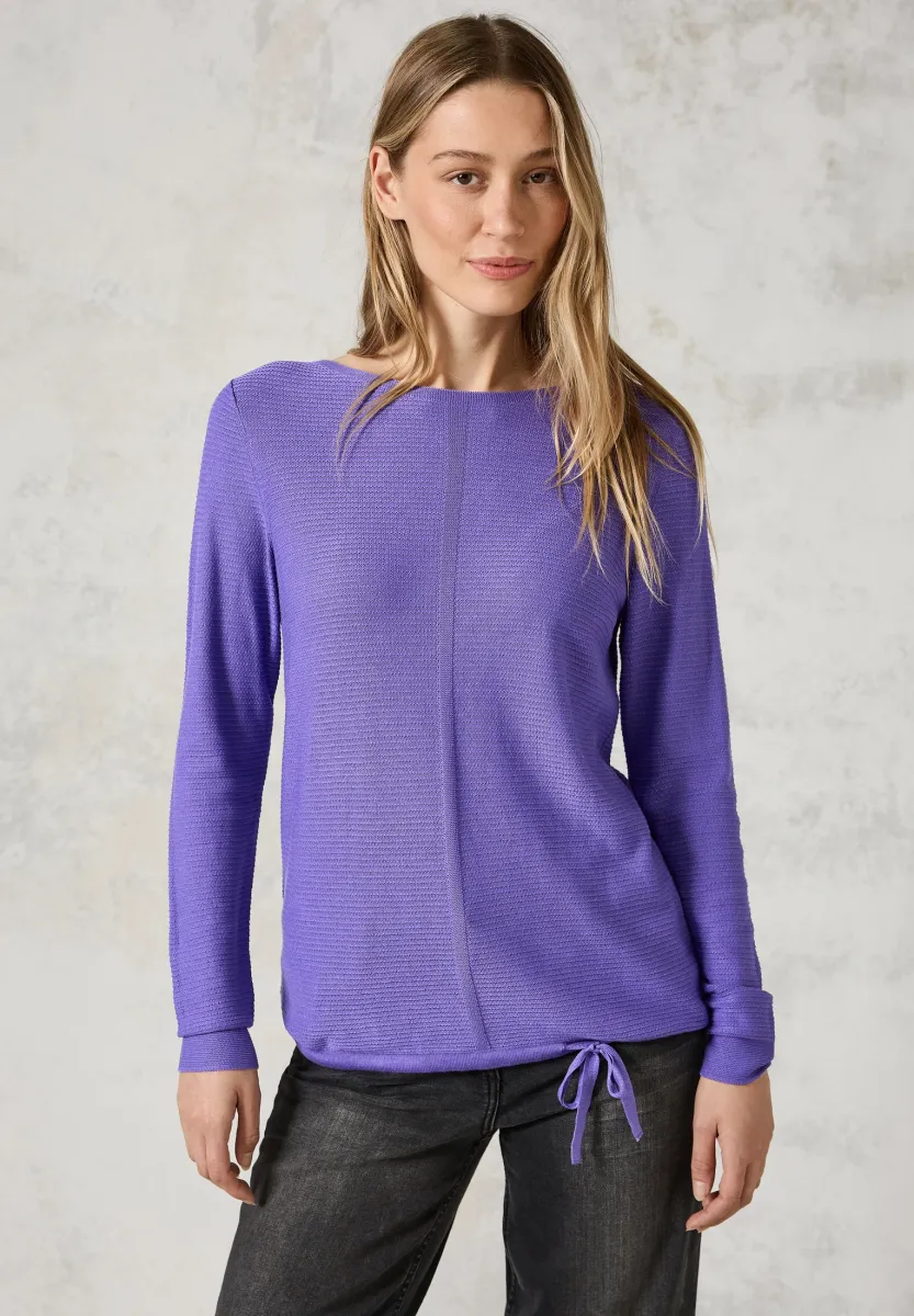 Strickpullover - lila