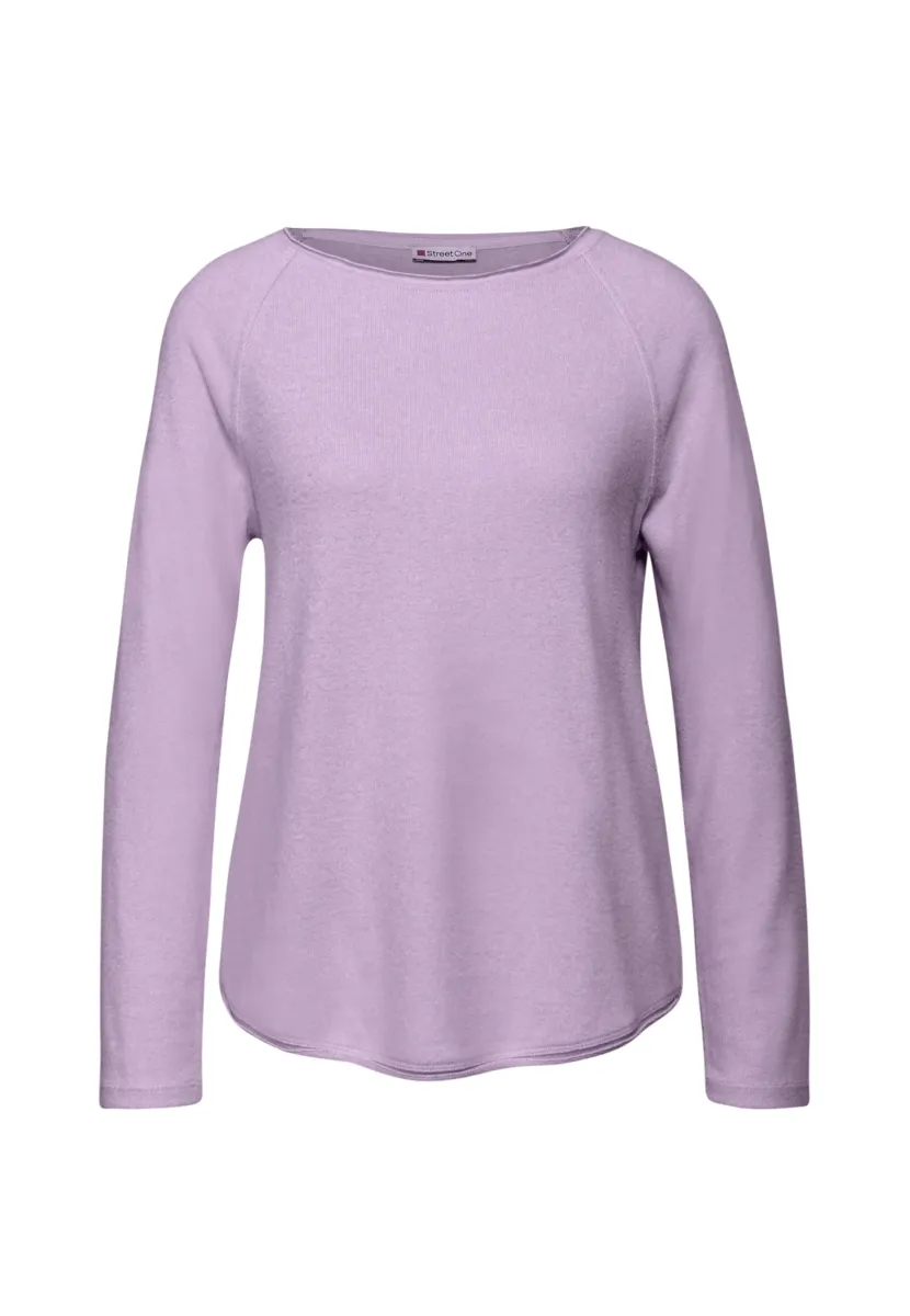 Strickpullover - lila