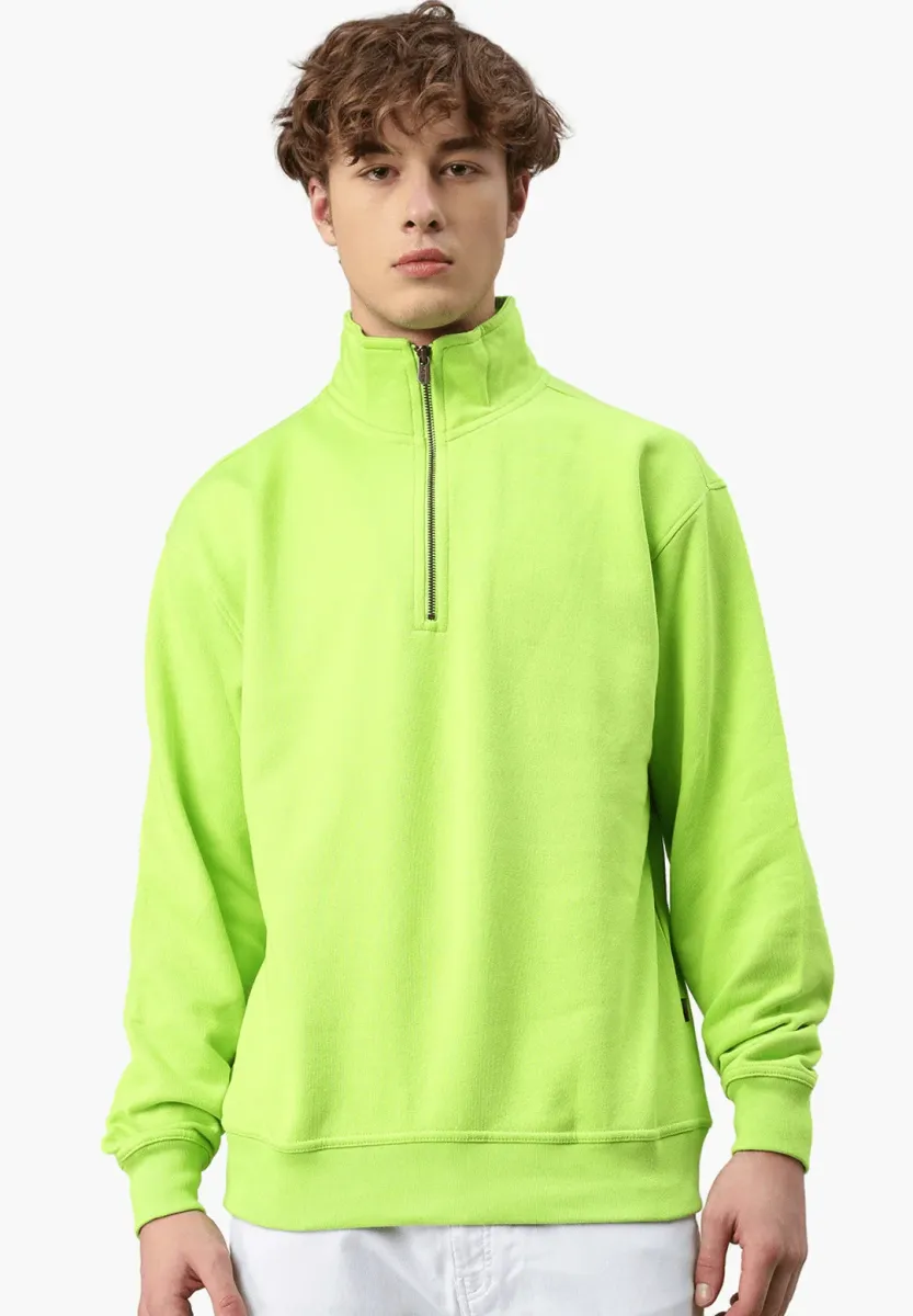 Strickpullover - limette