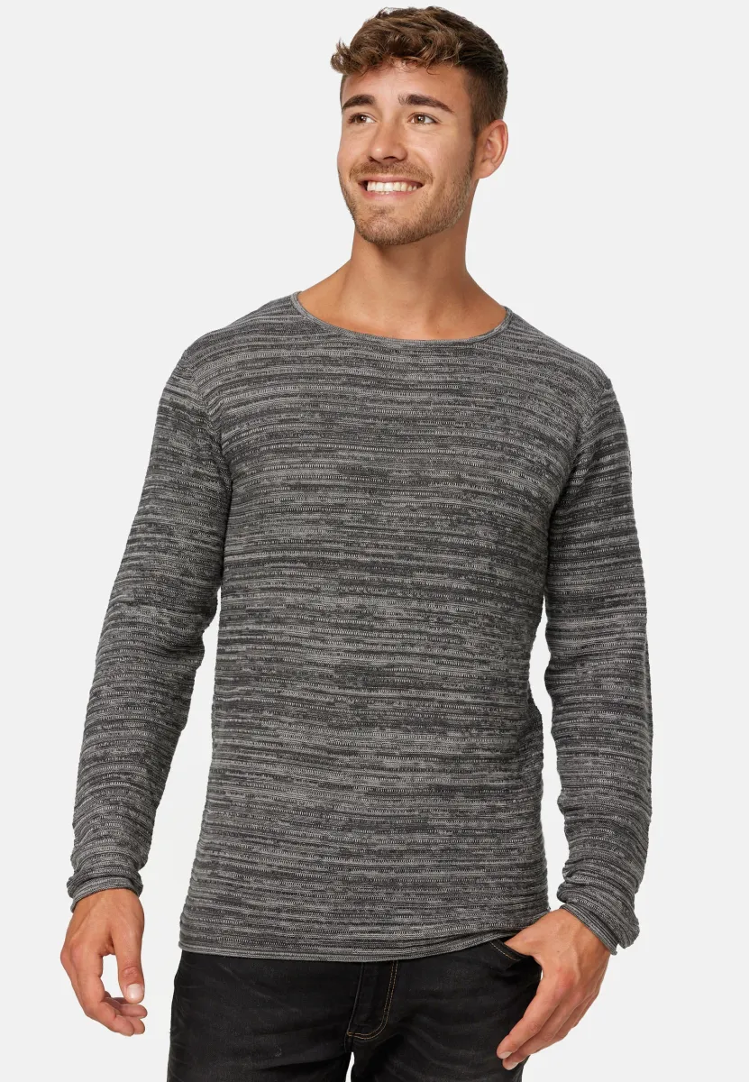 Strickpullover - lt grey mix