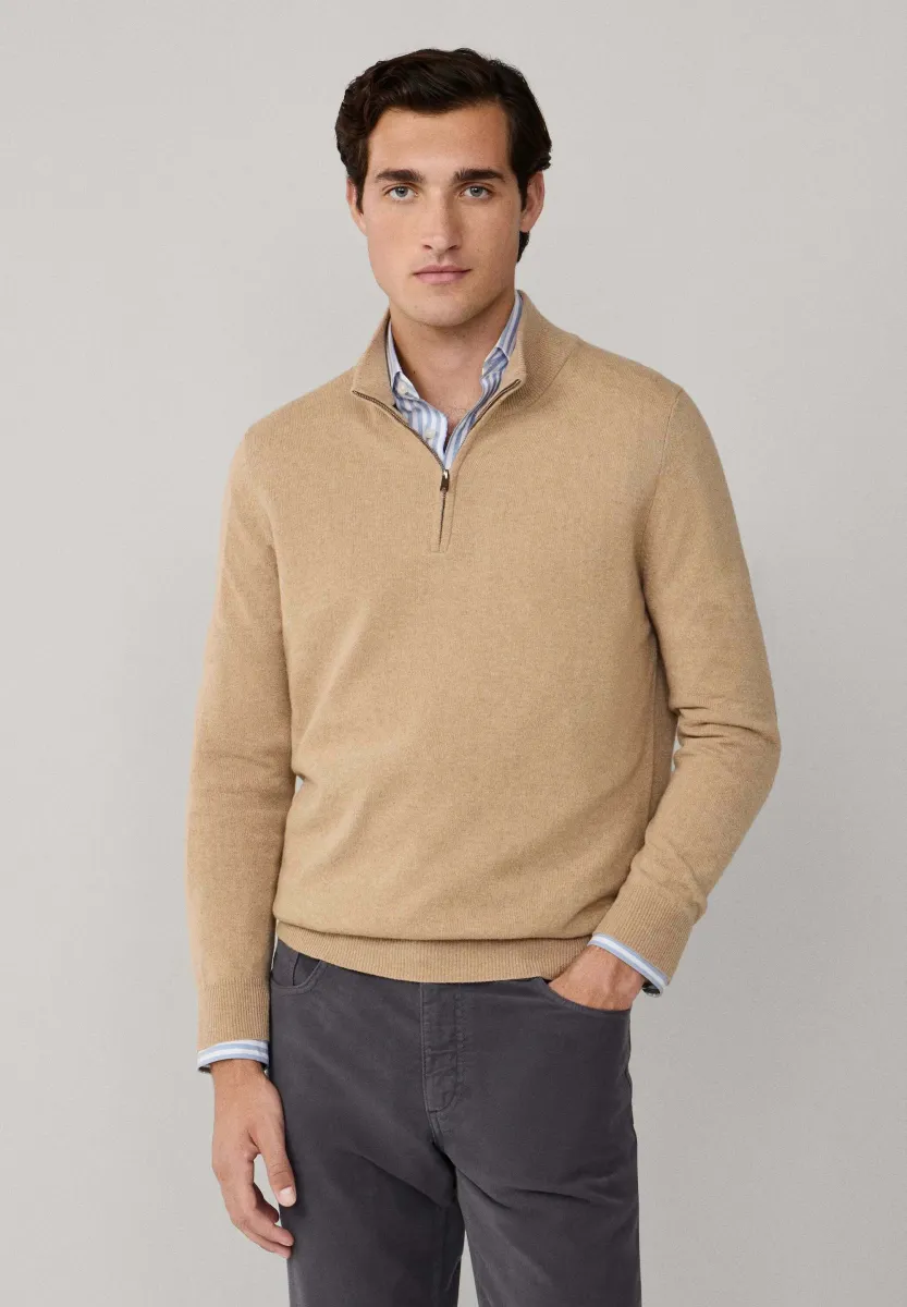 Strickpullover - malt beige