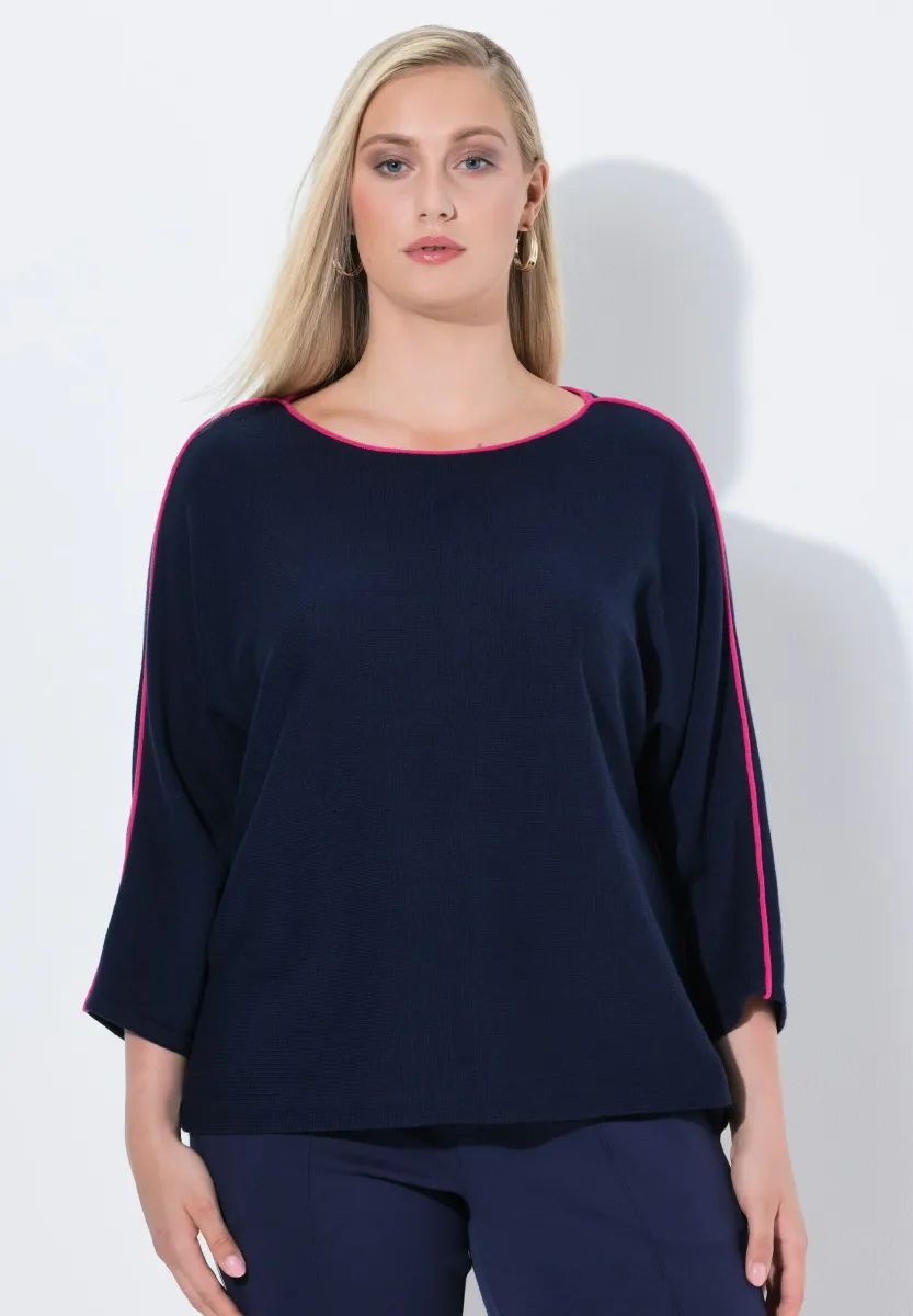Strickpullover - marine
