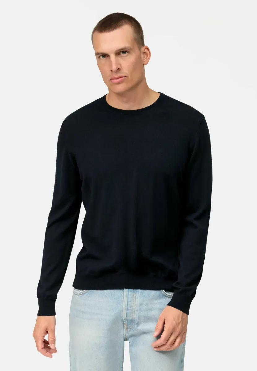 Strickpullover - marine