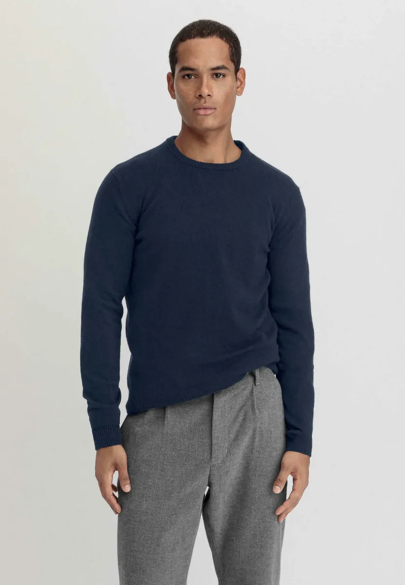 Strickpullover - marine