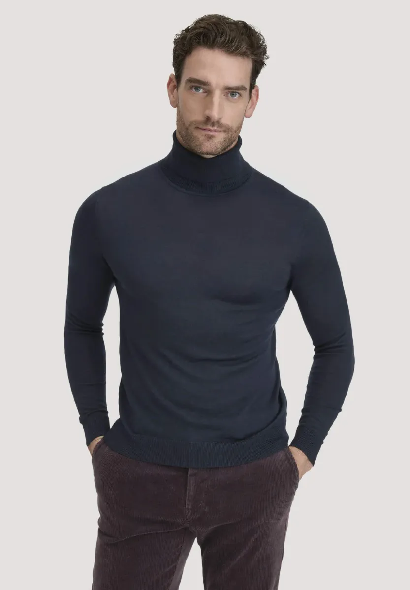 Strickpullover - marine