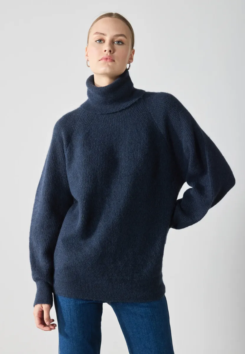 Strickpullover - maritime blue
