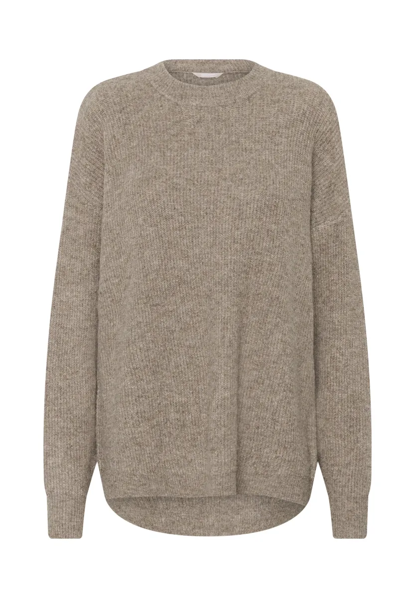 Strickpullover - melange