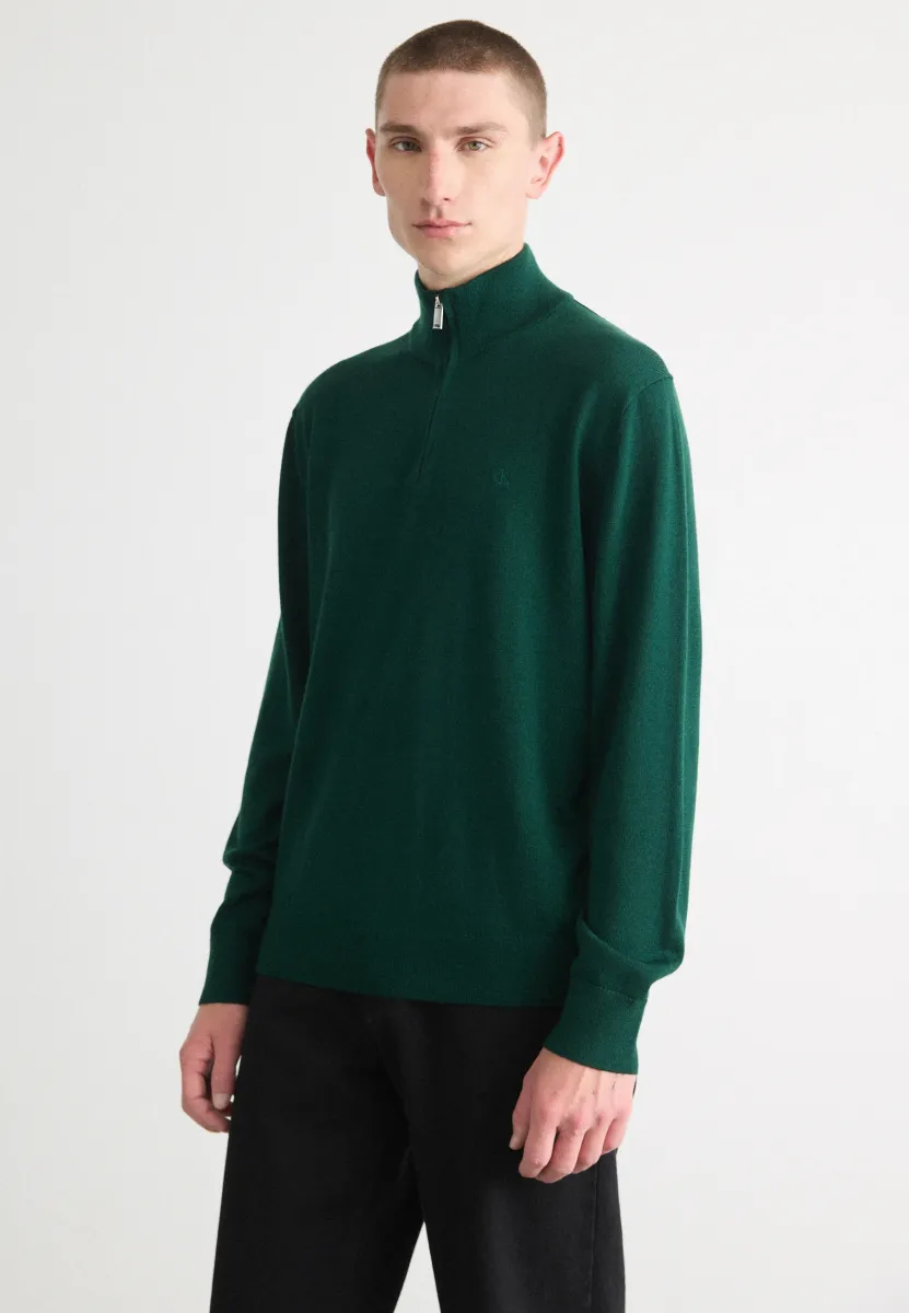 Strickpullover - miami green
