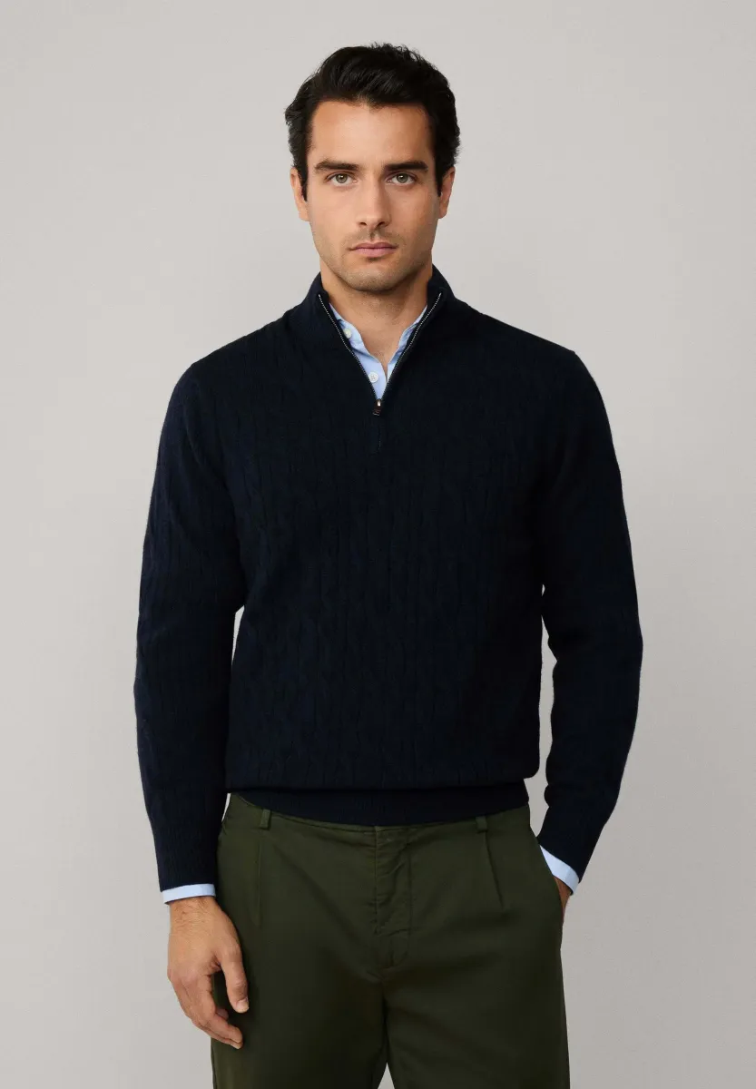 Strickpullover - midnight blue
