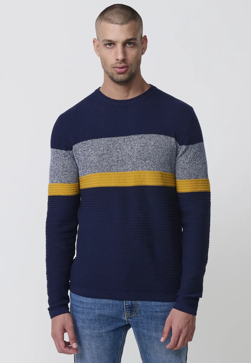 Strickpullover - mostaza mustard yellow