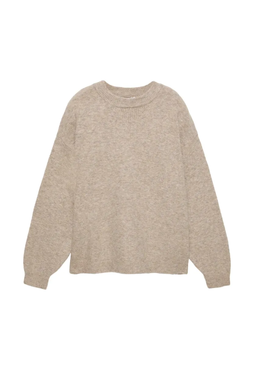Strickpullover - mottled ochre