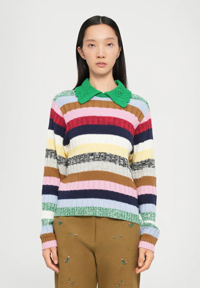 Strickpullover - multi-coloured