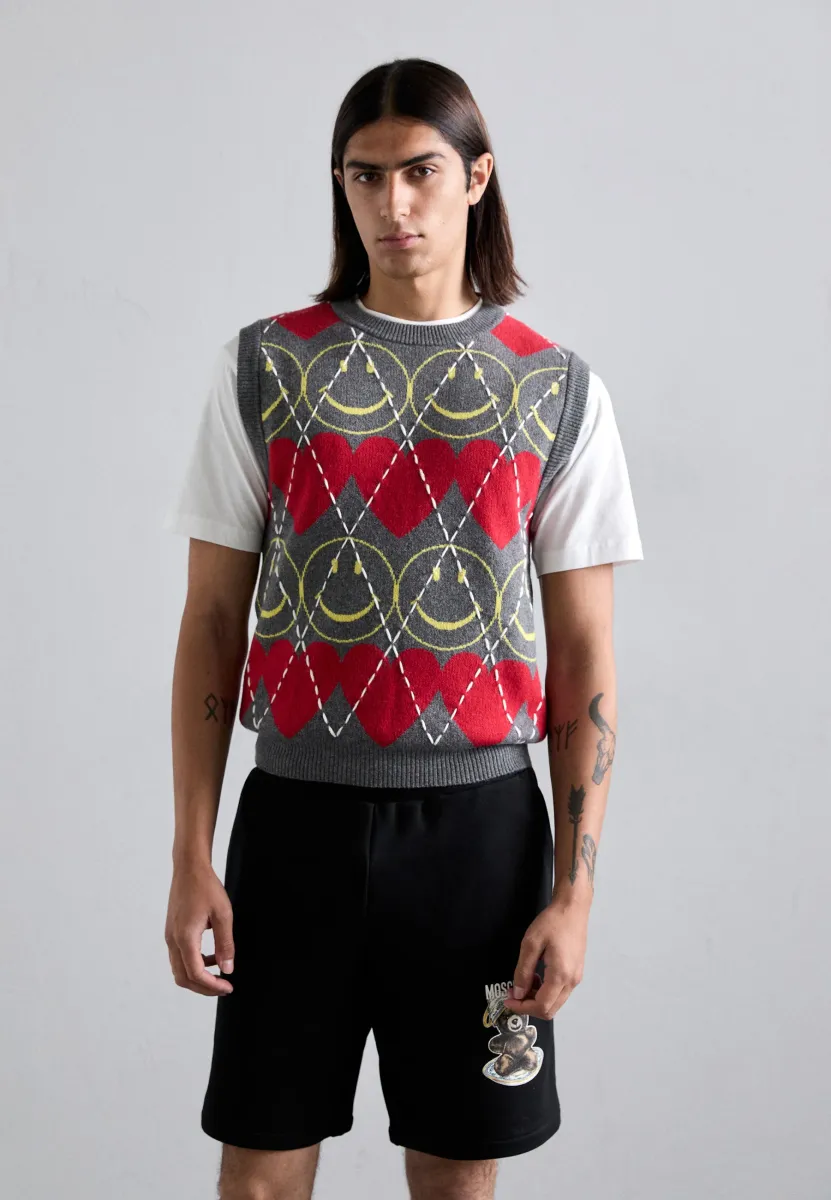 Strickpullover - multi grey