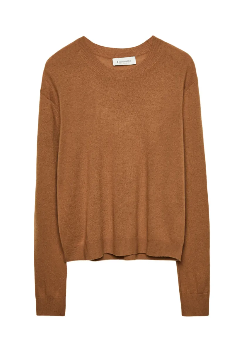 Strickpullover - mustard yellow