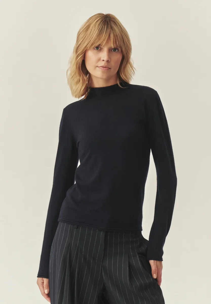 Strickpullover - navy blue