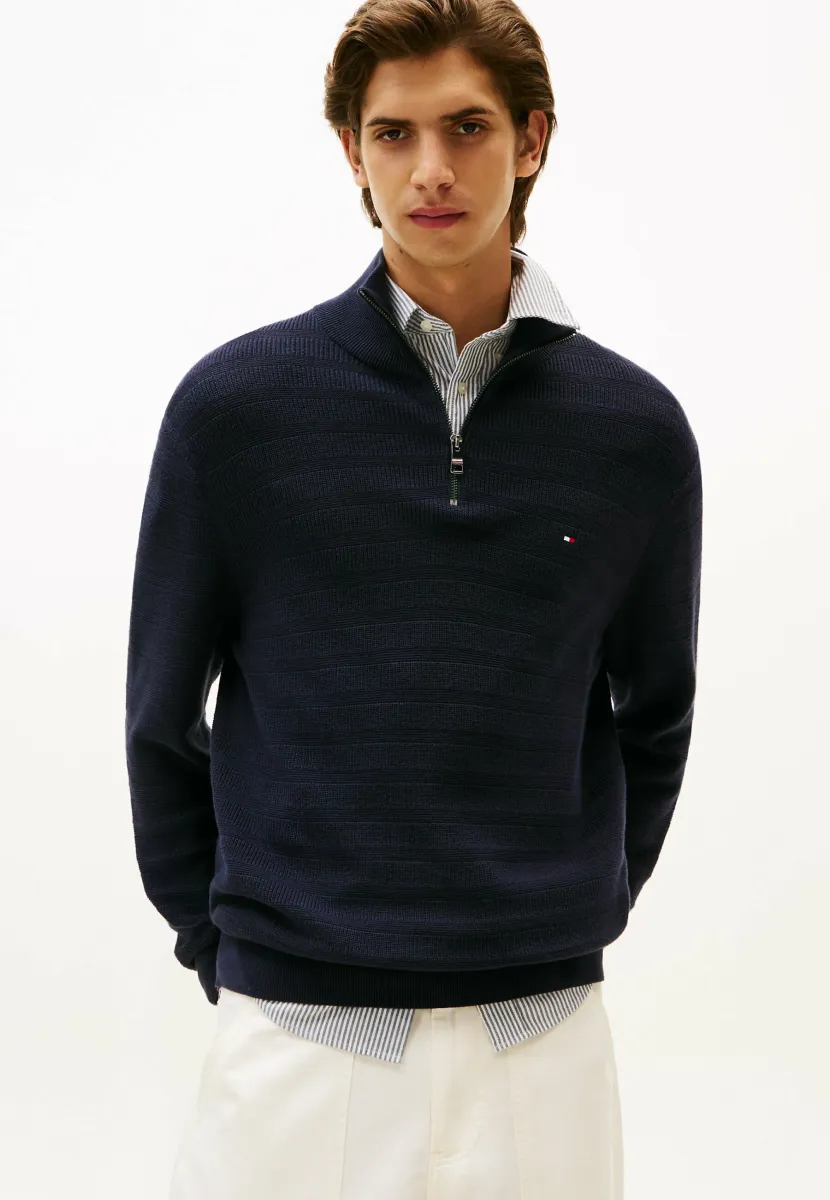 Strickpullover - navy blue