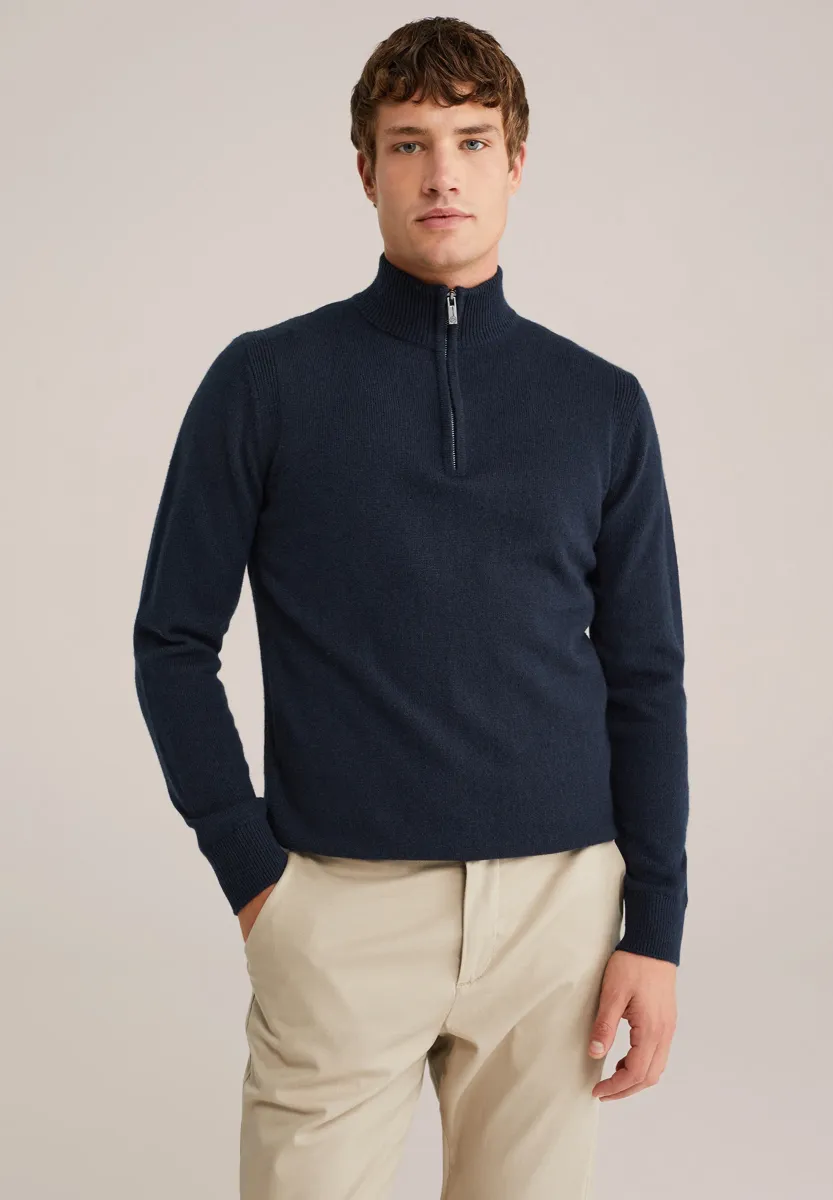 Strickpullover - navy blue