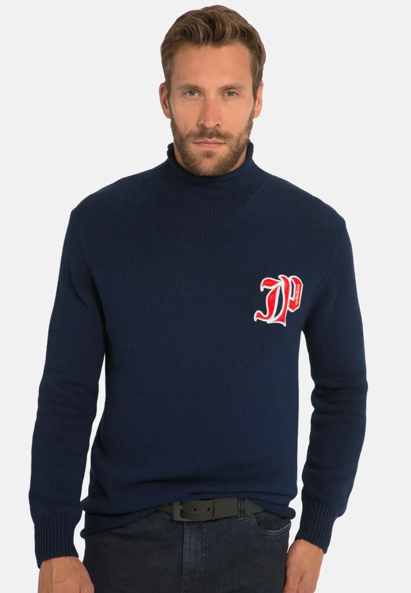 Strickpullover - navy blue
