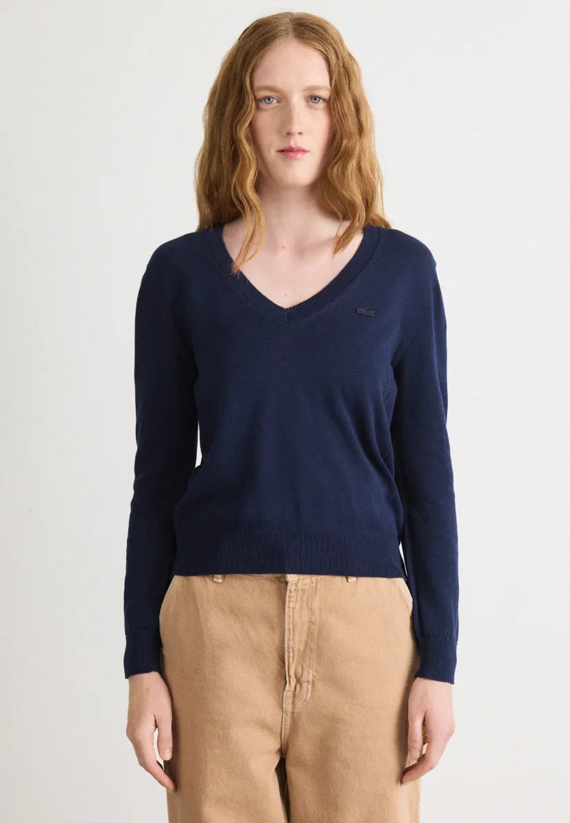 Strickpullover - navy blue