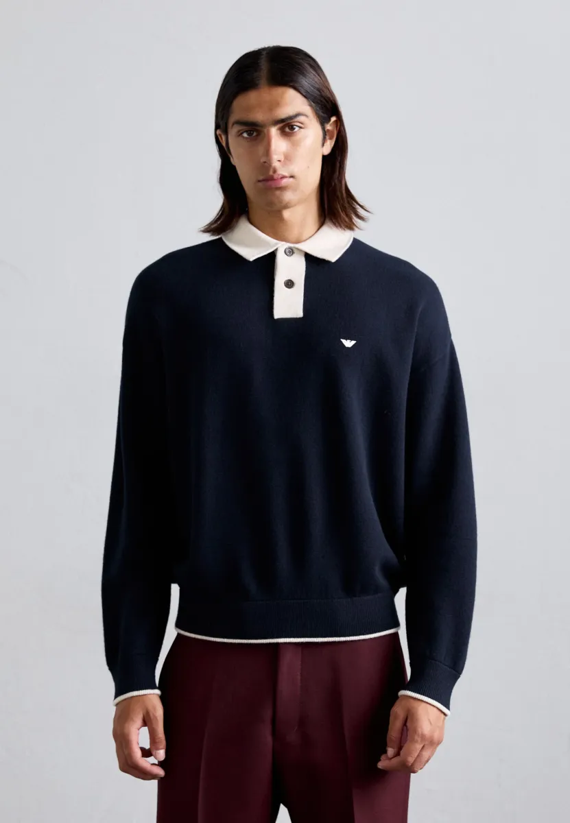 Strickpullover - navy french oak
