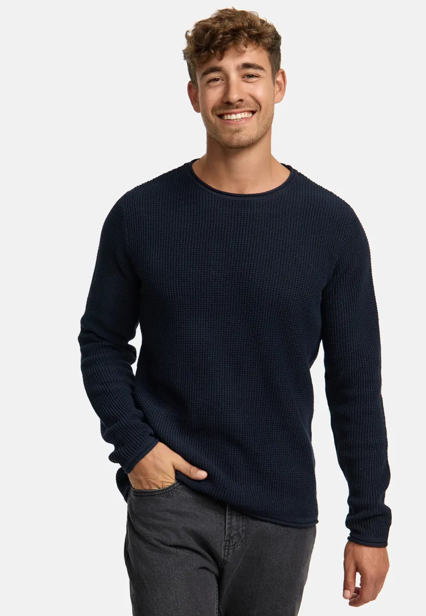 Strickpullover - navy