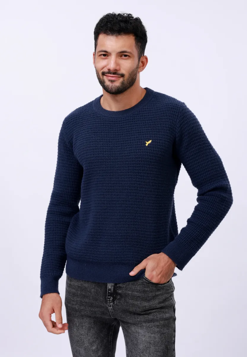 Strickpullover - navy