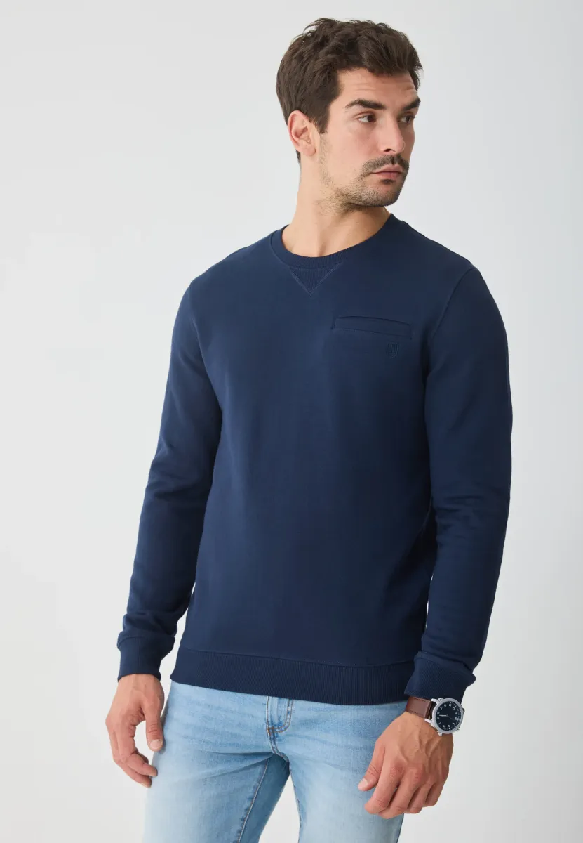 Strickpullover - navy