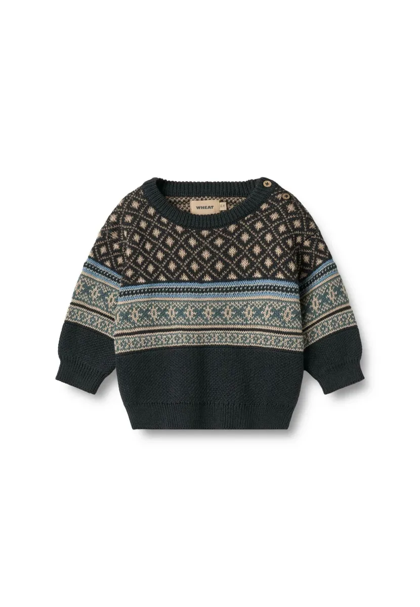 Strickpullover - navy