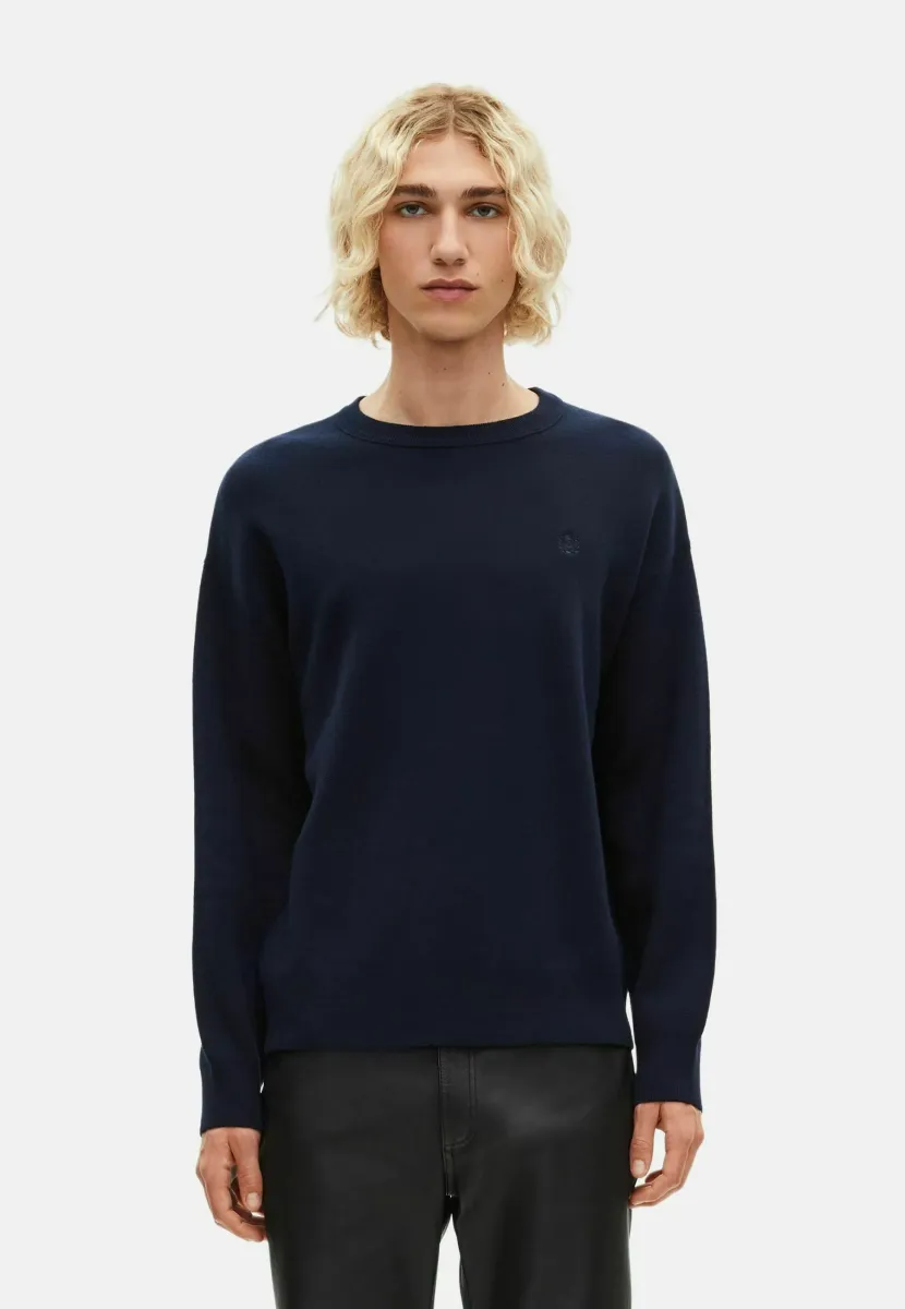 Strickpullover - navy