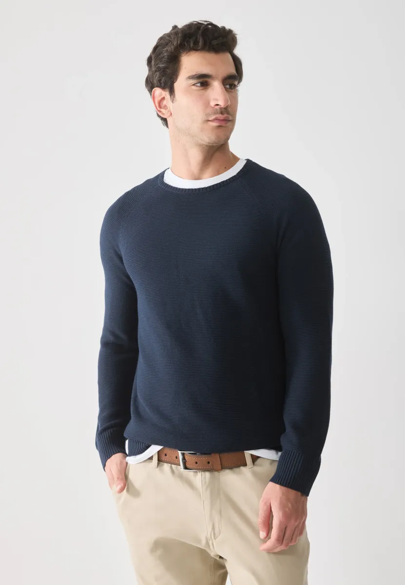 Strickpullover - navy