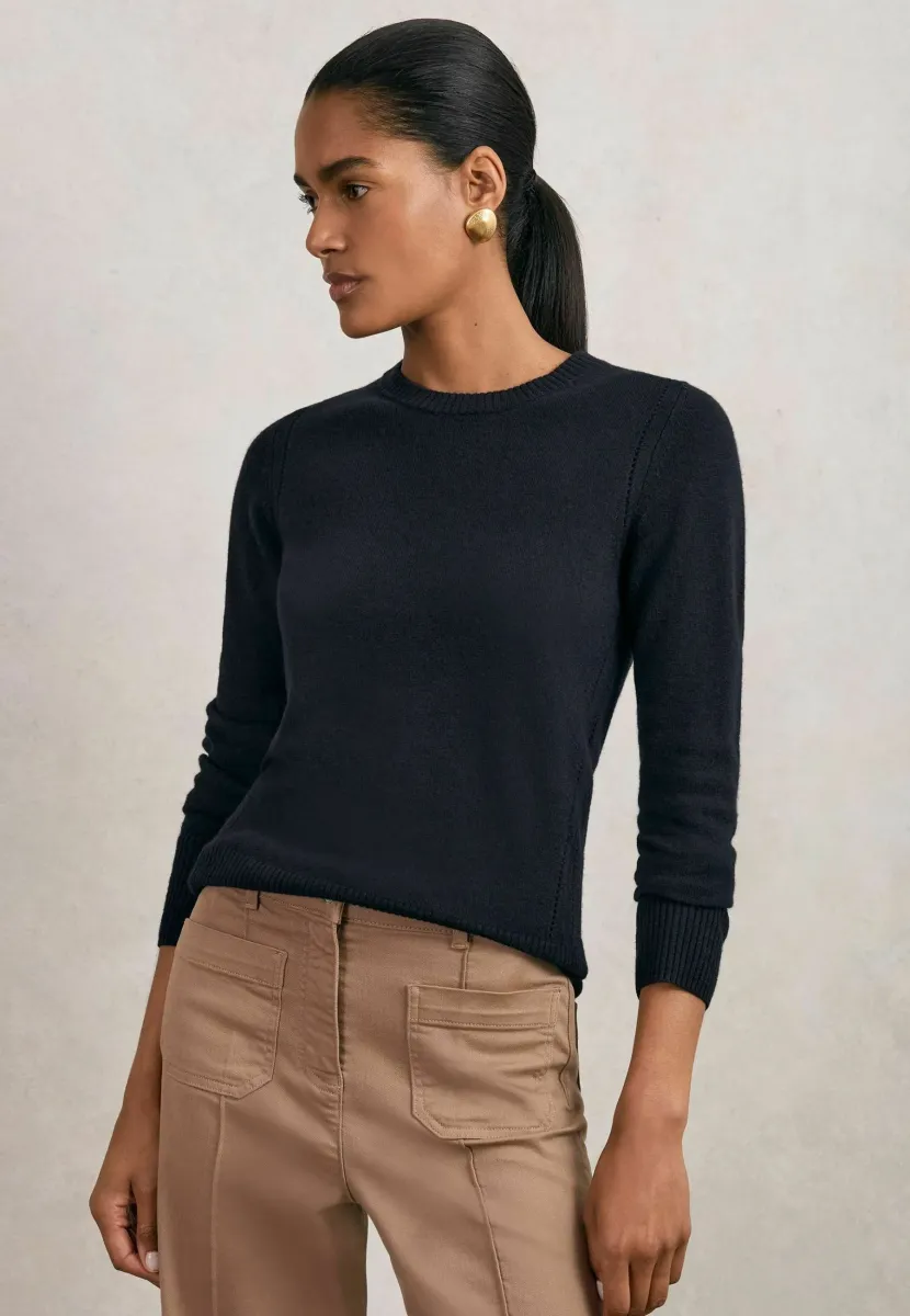 Strickpullover - navy