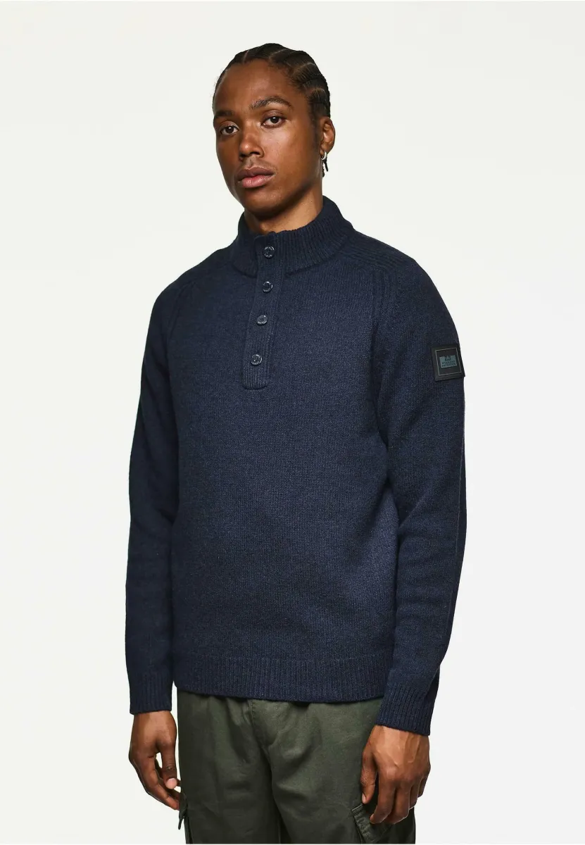 Strickpullover - navy