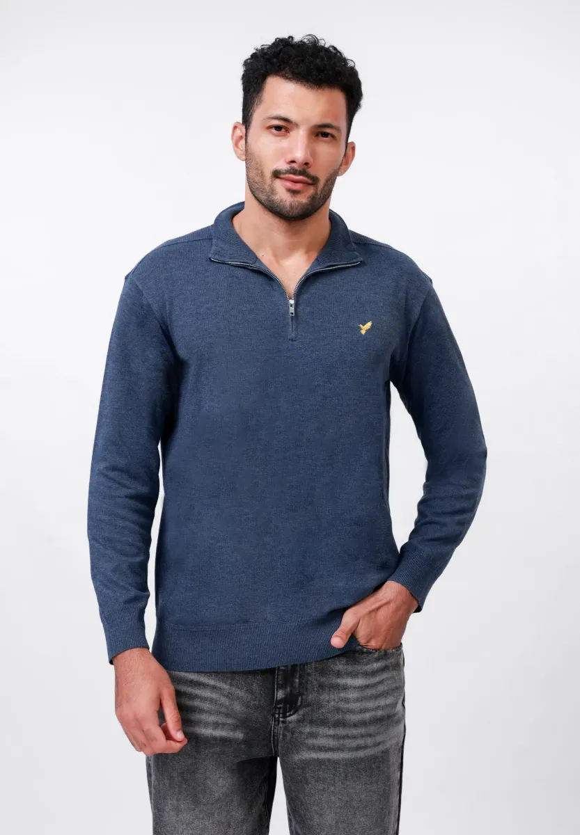 Strickpullover - navy
