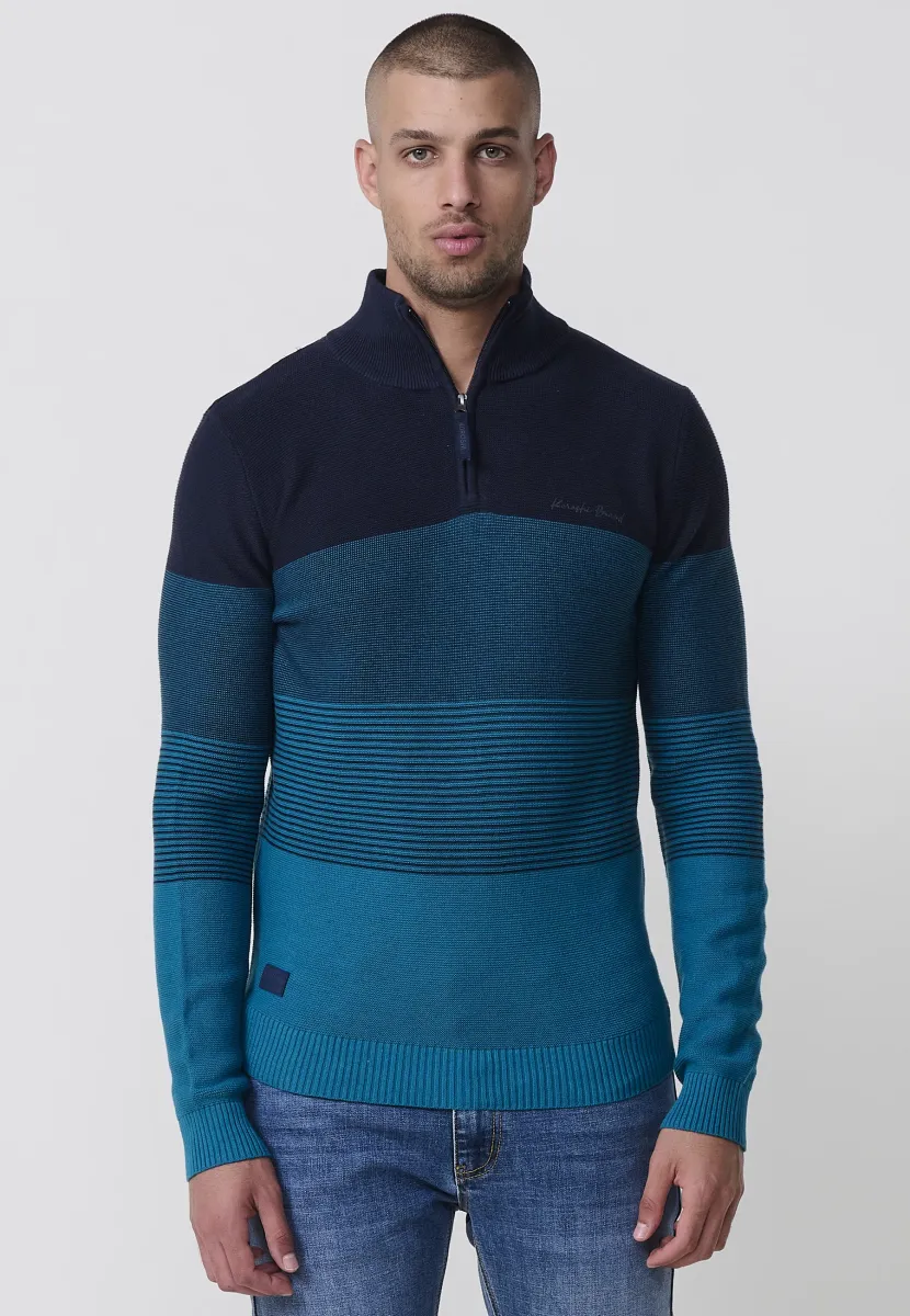 Strickpullover - navy