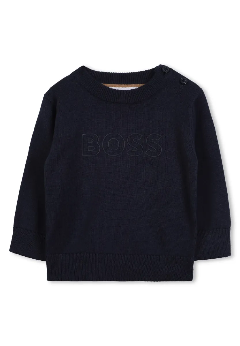 Strickpullover - navy