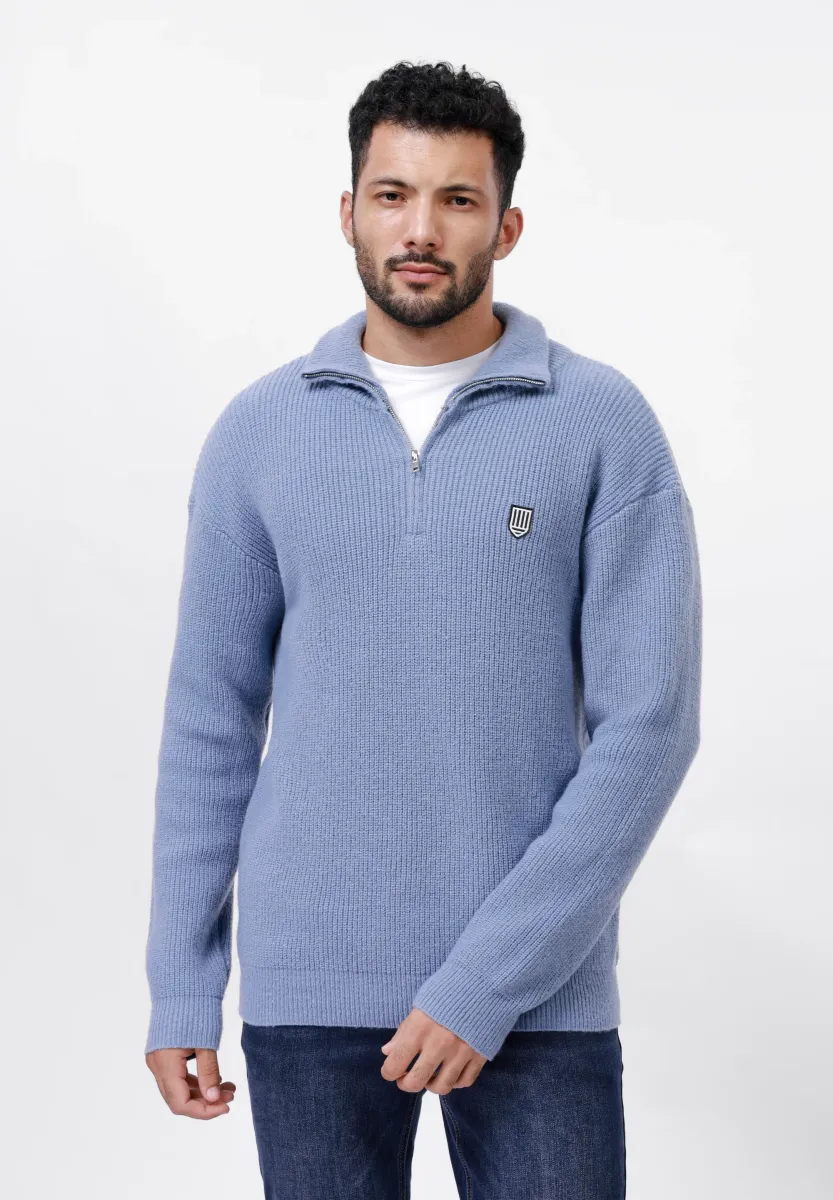 Strickpullover - navy