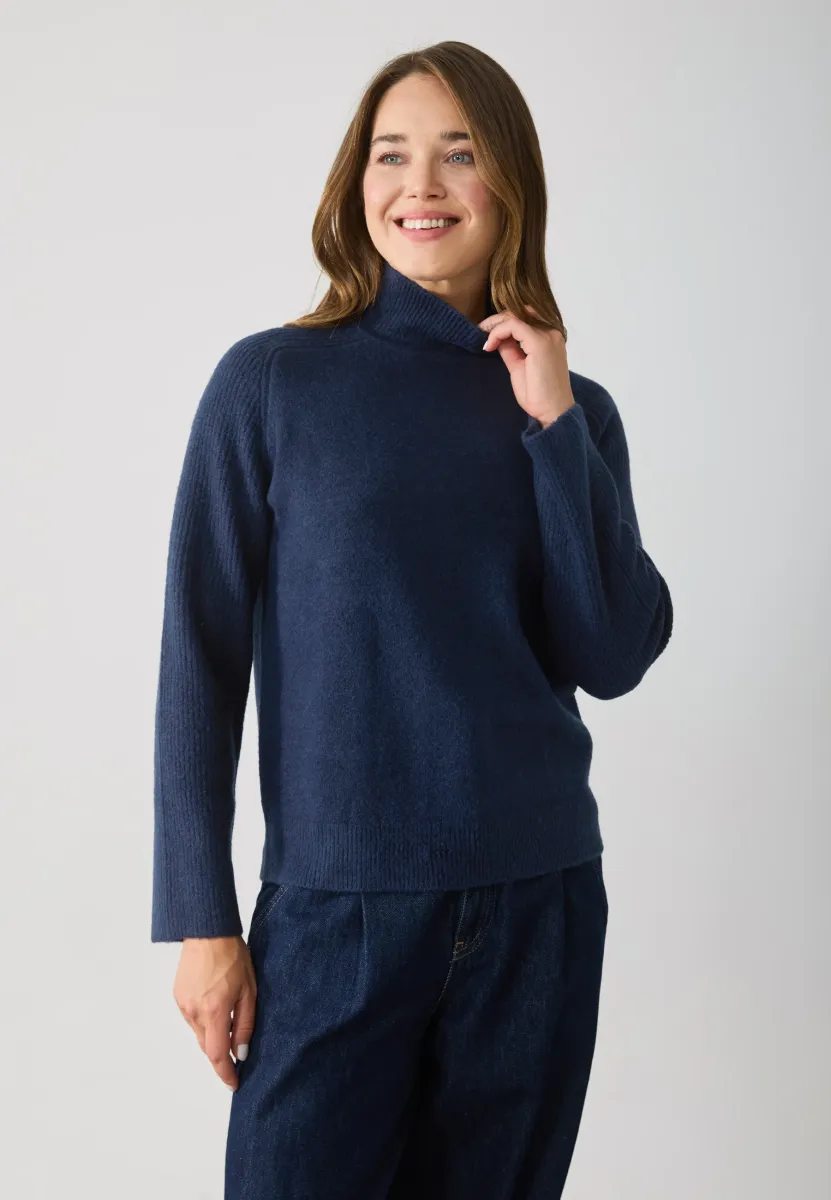Strickpullover - navy