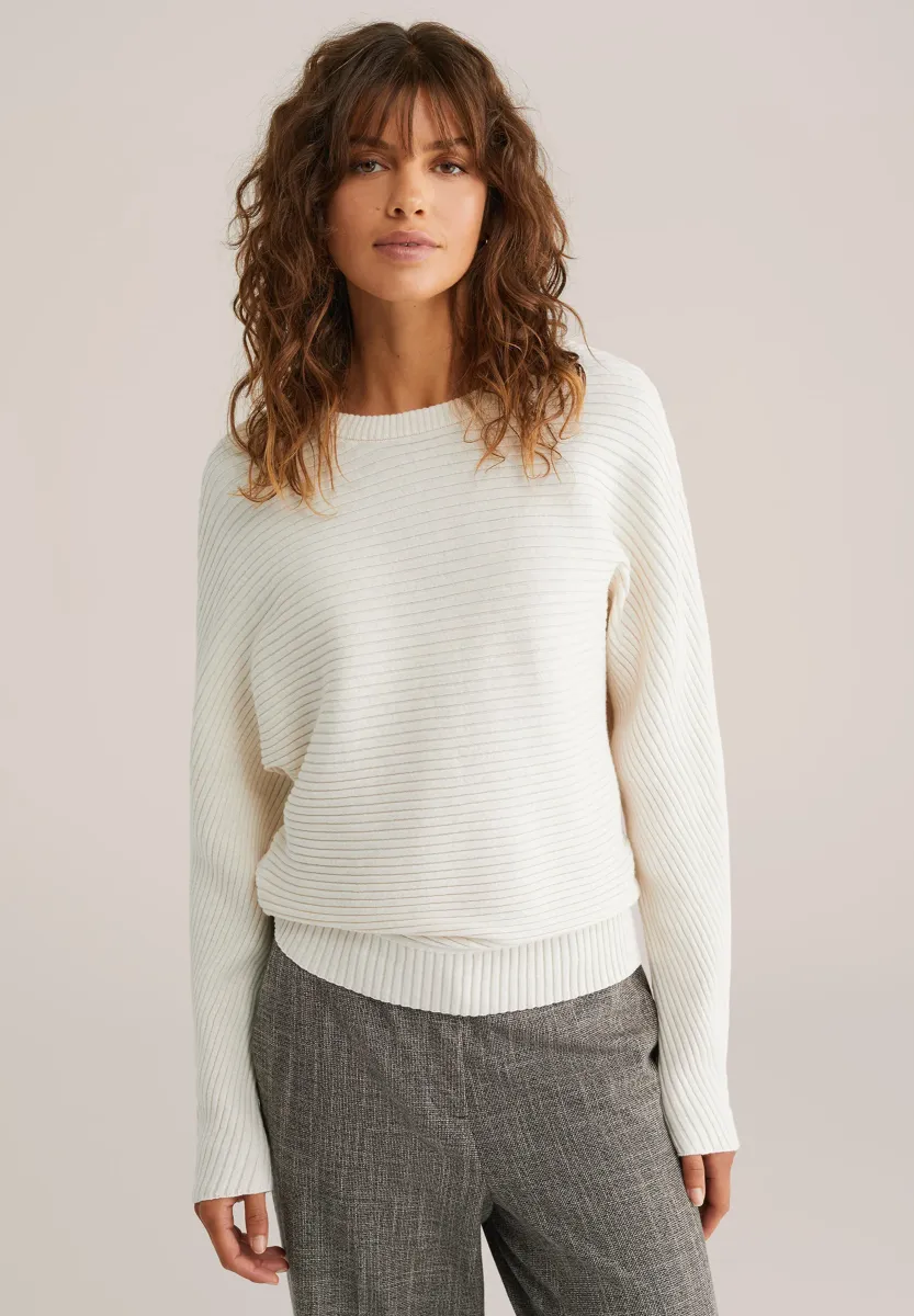 Strickpullover - off white