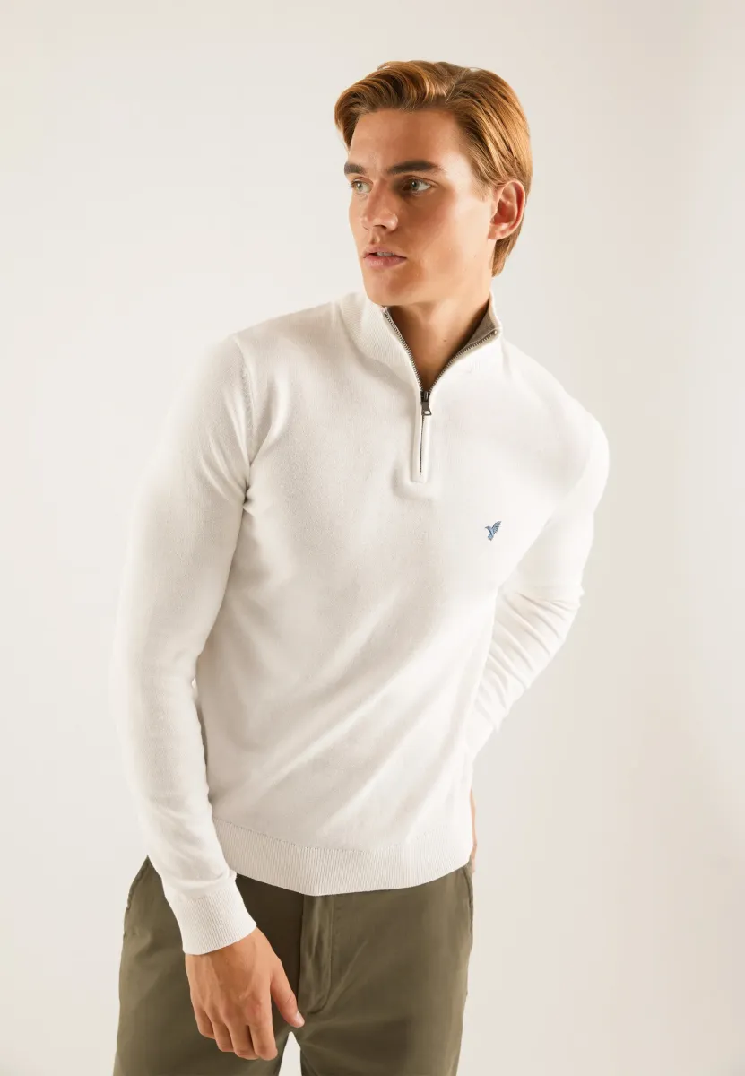 Strickpullover - off-white