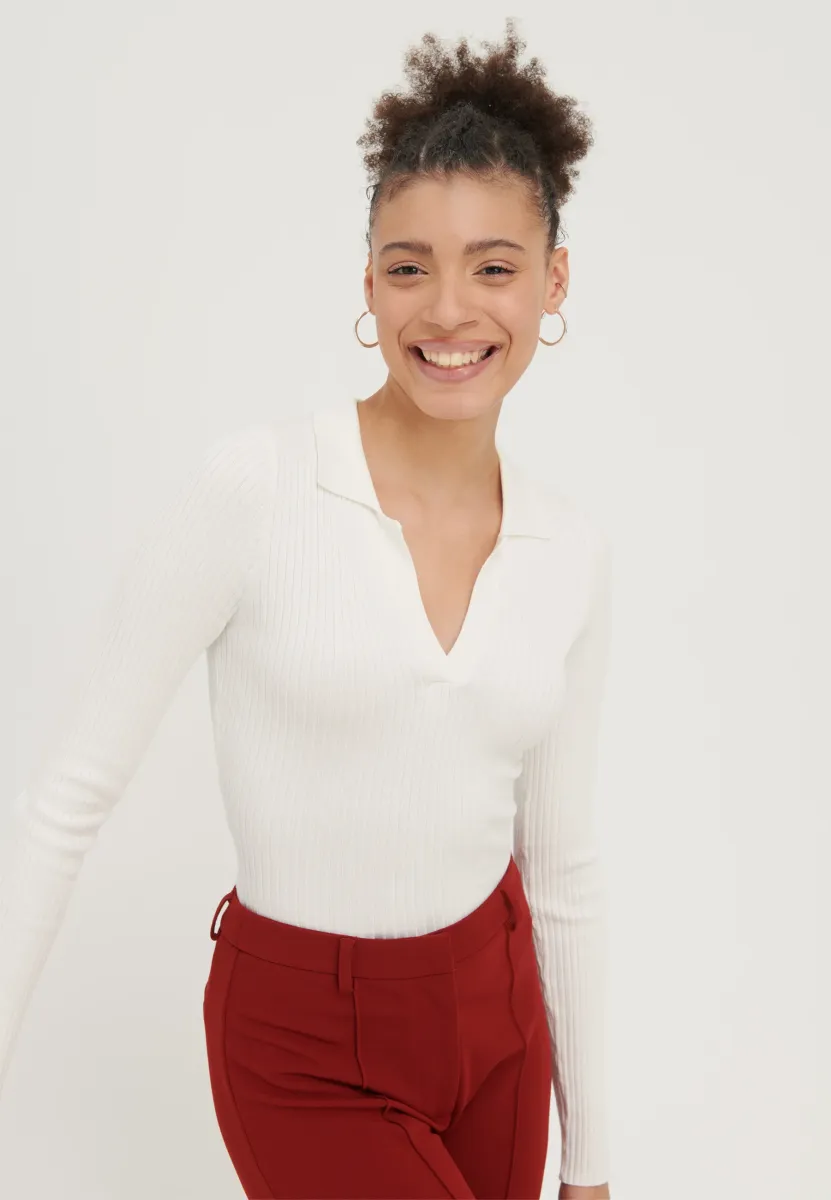 Strickpullover - off-white