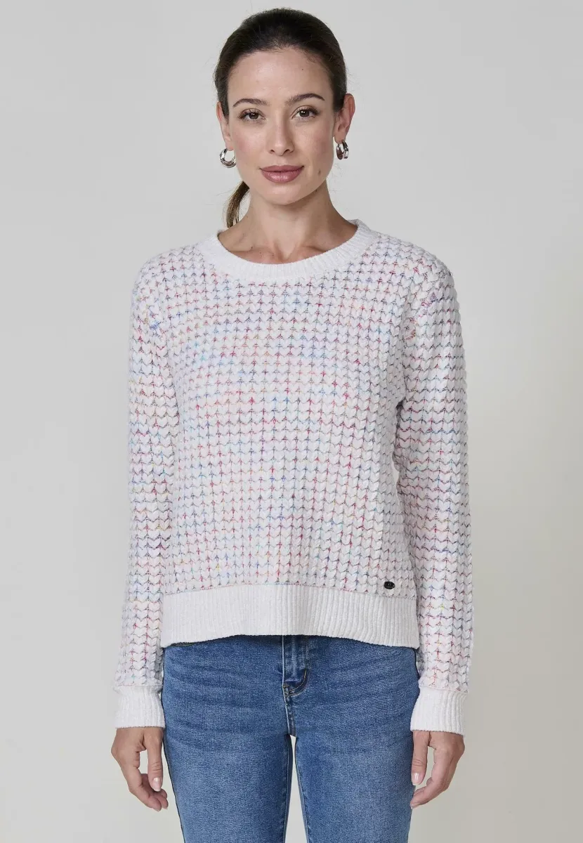 Strickpullover - off white
