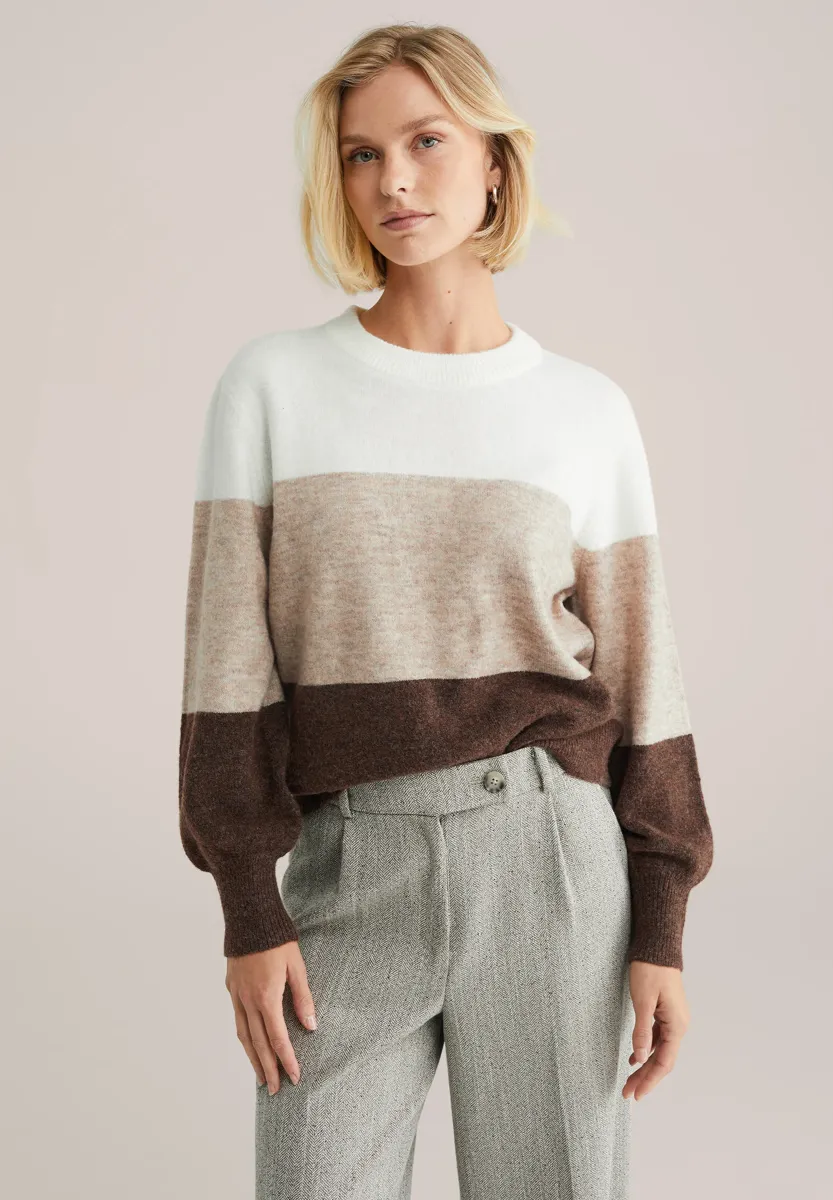 Strickpullover - off-white