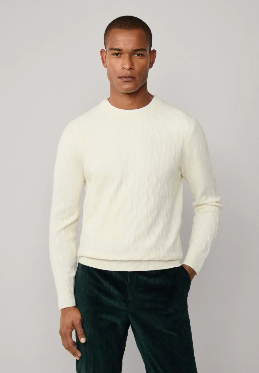 Strickpullover - off white
