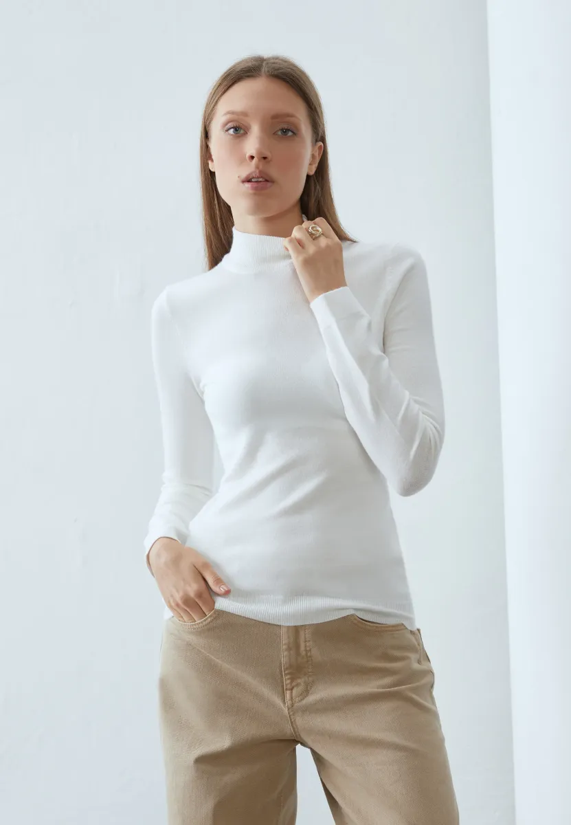 Strickpullover - off-white