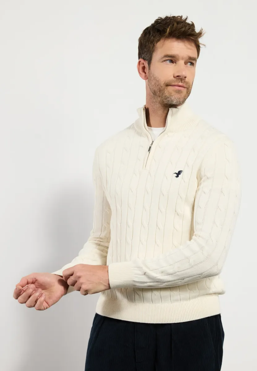 Strickpullover - off-white